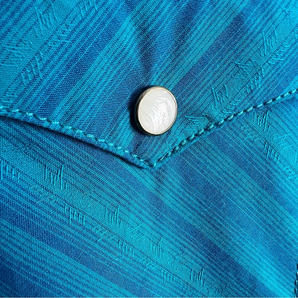 NWT Panhandle Rough Stock Cap Sleeve Snap Shirt Size XXL - Picture 3 of 9